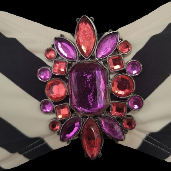 Xhiliaration Jeweled Bikini Top  - Picture 2 of 3